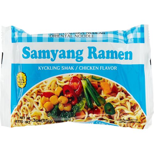 Snabbnudlar Kyckling Samyang 85g Nätmat