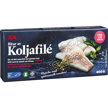 Koljafilé Fryst Ica 400g Nätmat