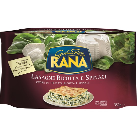 Lasagne Ricotta & Spenat Rana, 350g | Nätmat