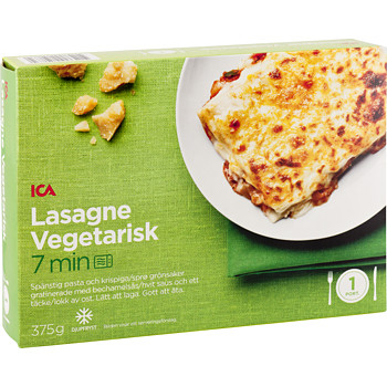 Lasagne Vegetarisk Fryst Ica, 375g | Nätmat