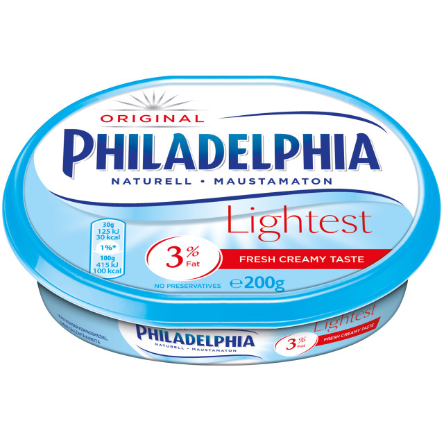 Extra Light Philadelphia, 200g | Nätmat